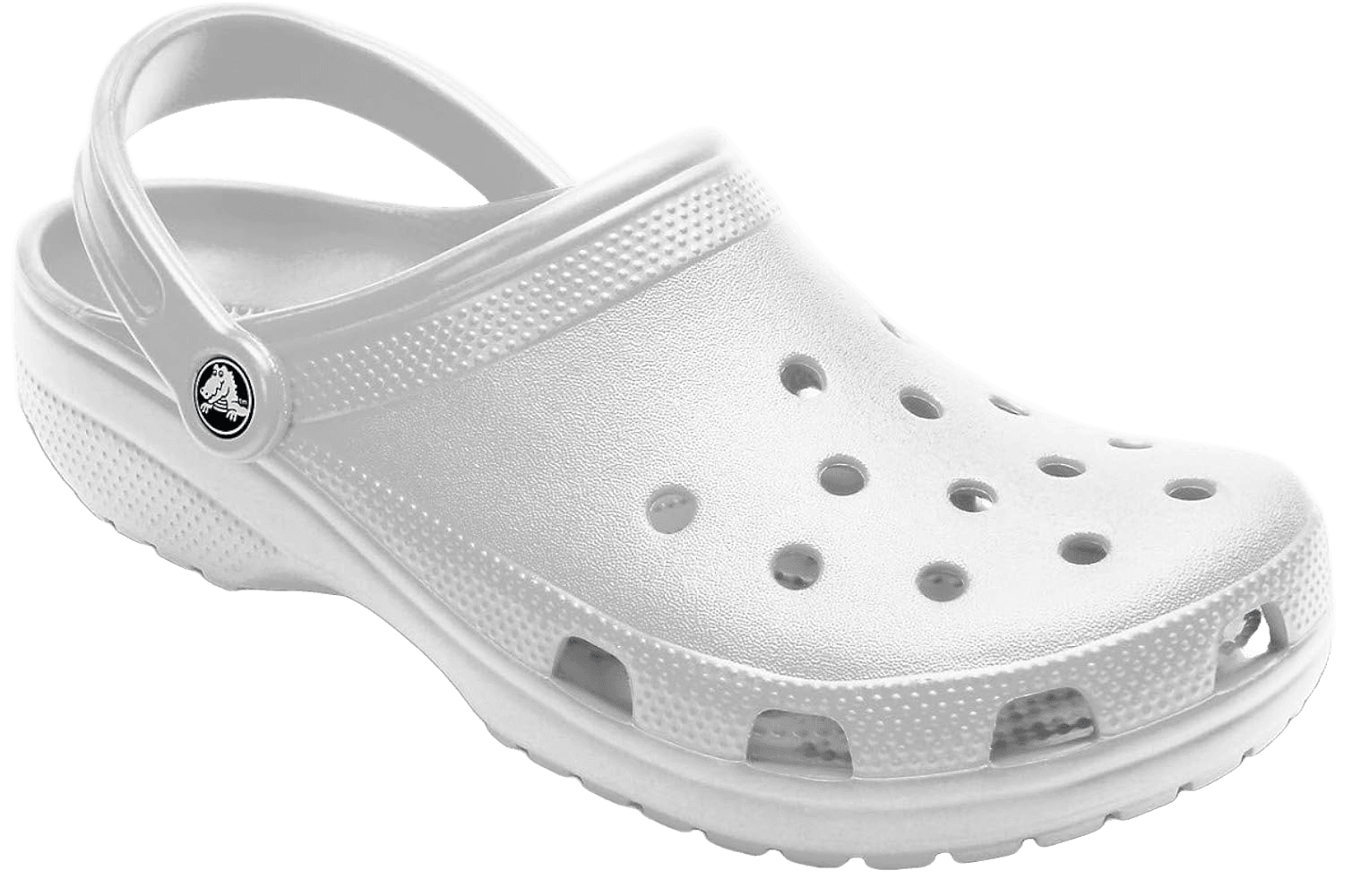 White Crocs clog for customization