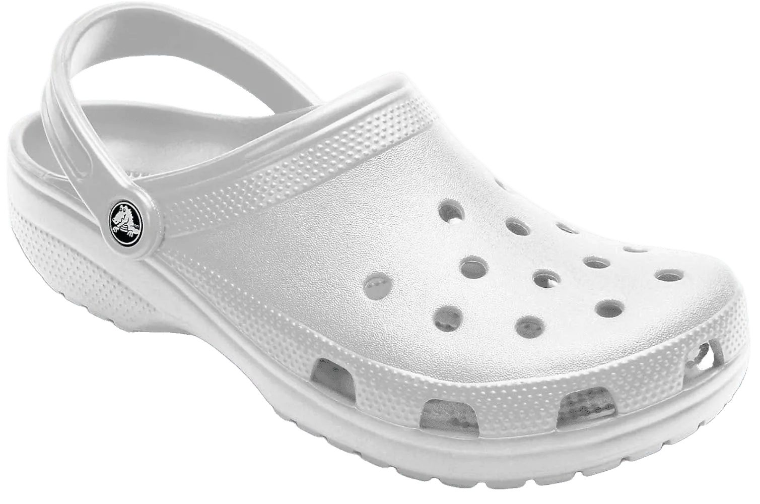 White Crocs clog for customization