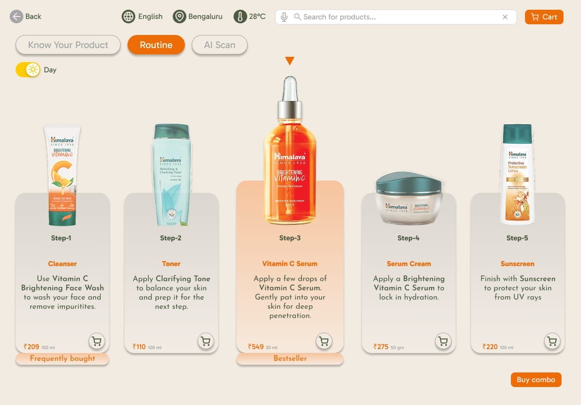 Personalized Routine